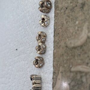 Pandora Silver spacers Set
